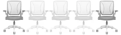 A distance of 6 feet is approximately 1.8 metres, or three standard office chairs.