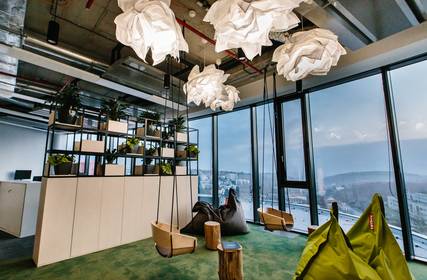 Nové zelené kanceláře v Praze